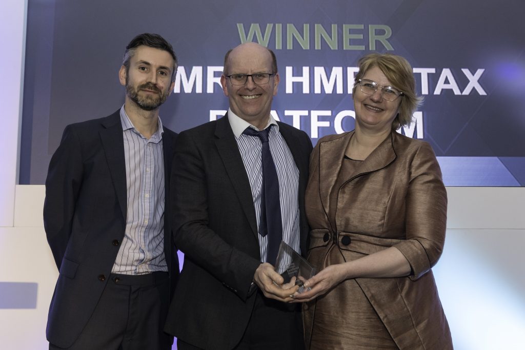 HMRC digital awarding winning digital platform