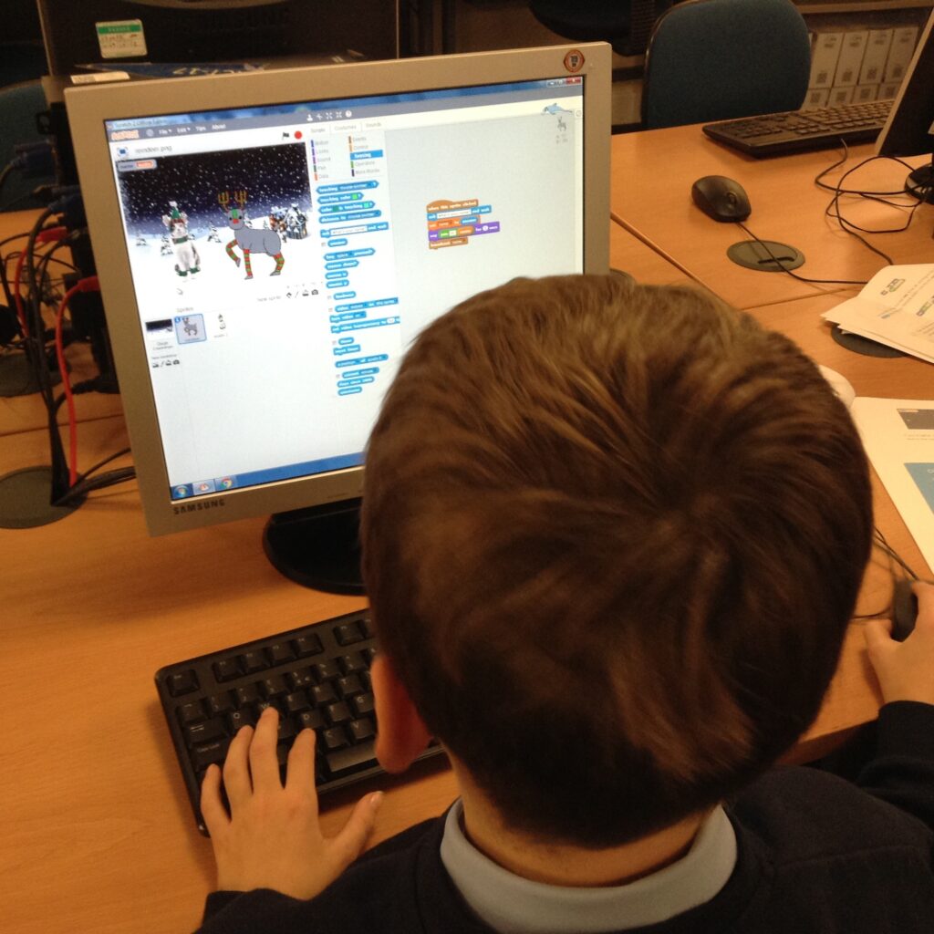 Child at Code Club