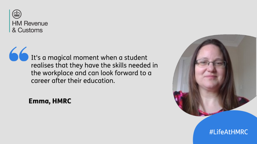 Emma, Learning and Development Manager, HMRC